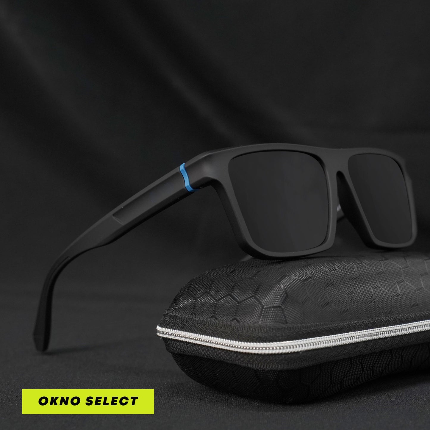 Aura Vision Sunglass- Black/Blue/Green