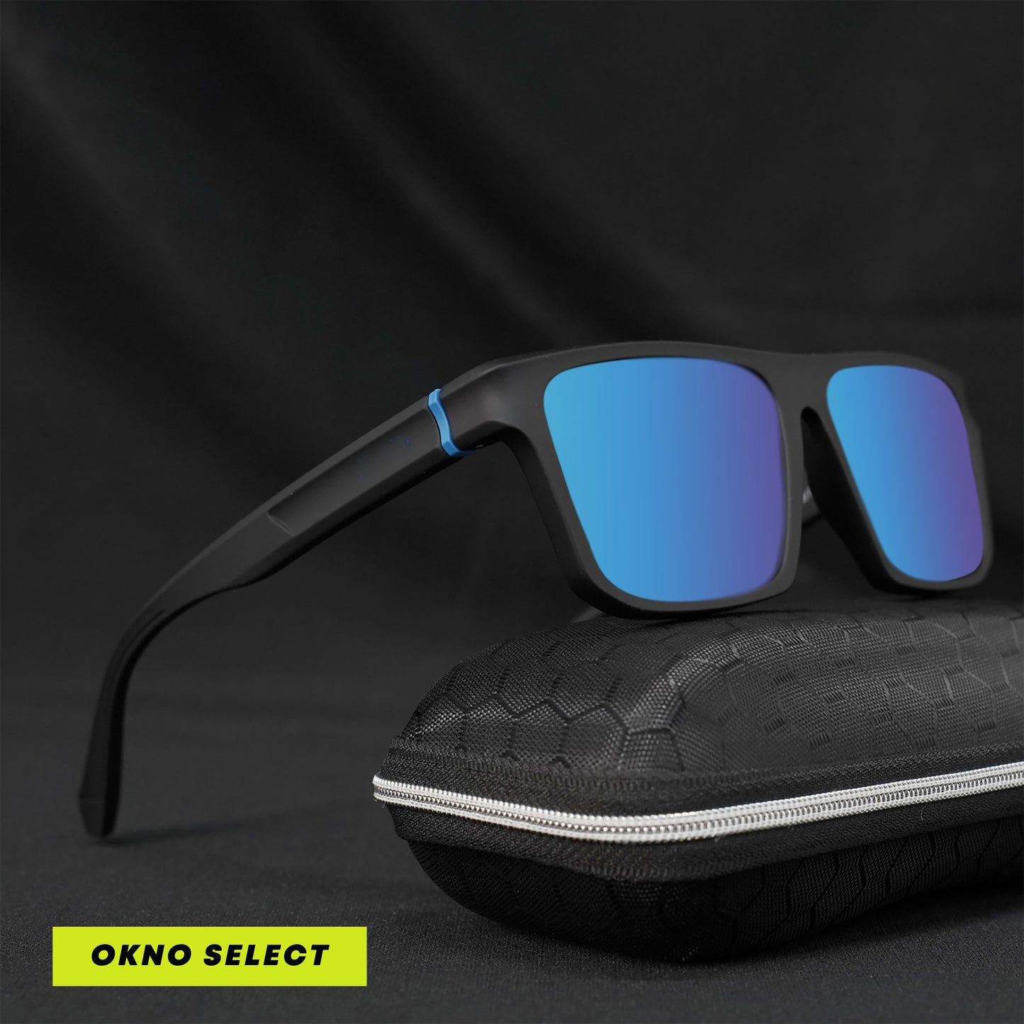 Aura Vision Sunglass- Black/Blue/Green