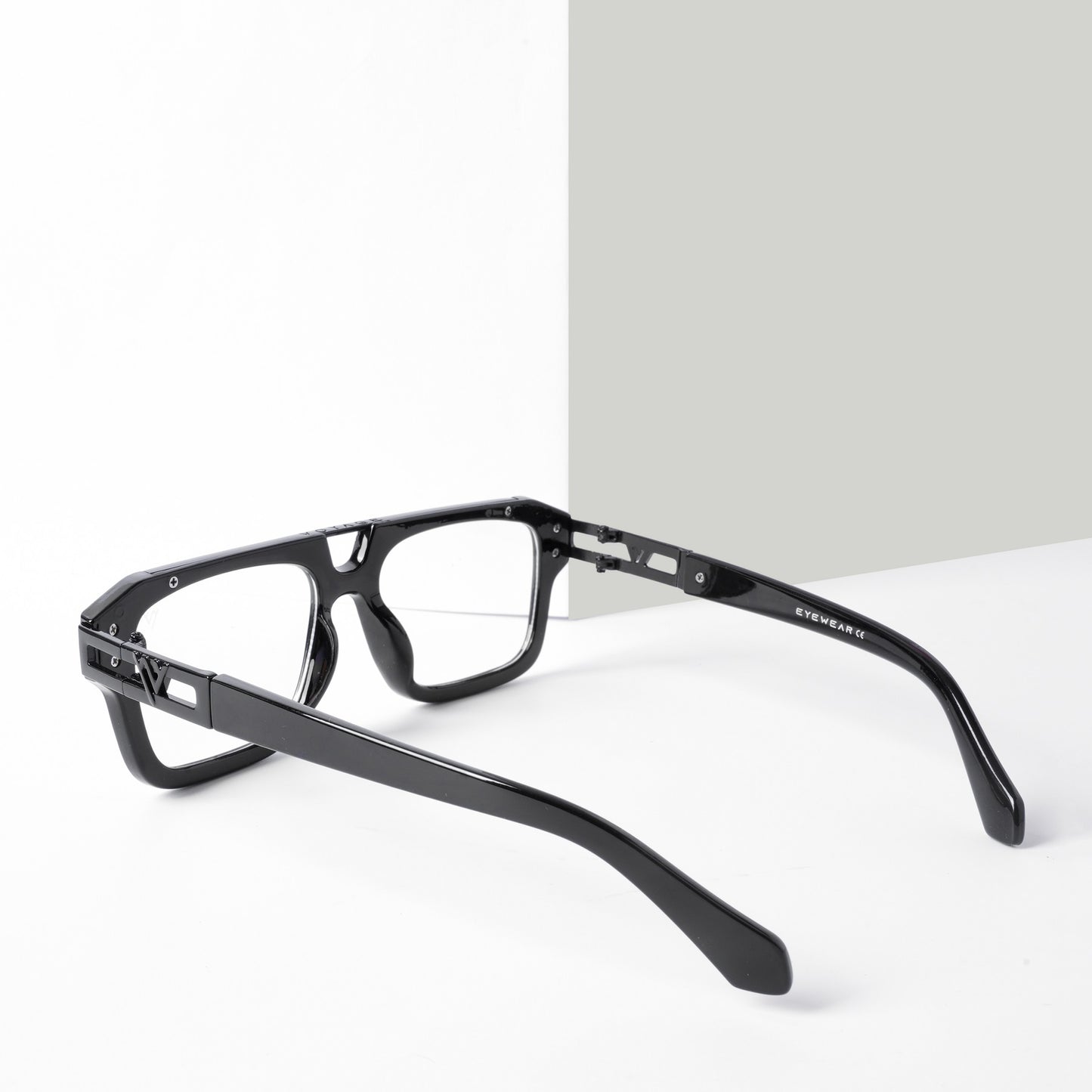 SolarGlow Sunglasses- Black/Gold