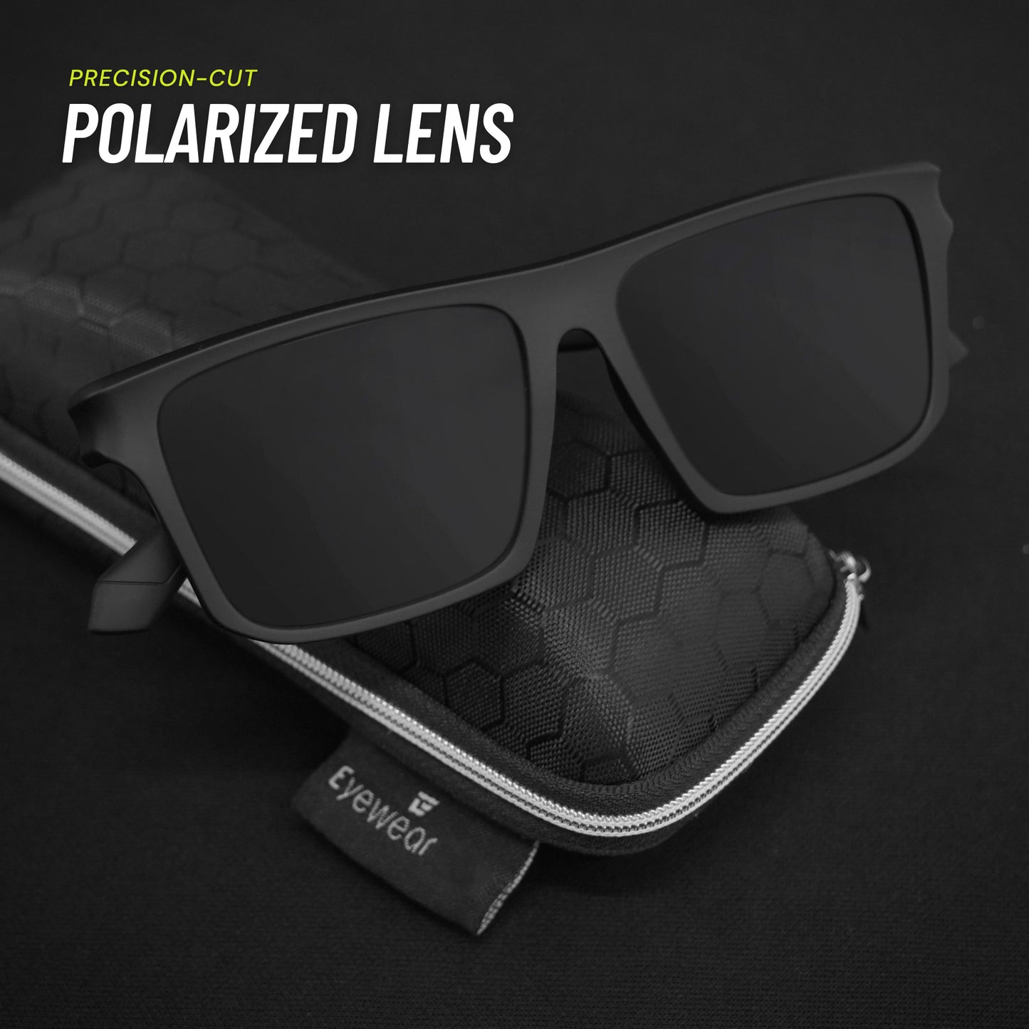 Aura Vision Sunglass- Black/Blue/Green