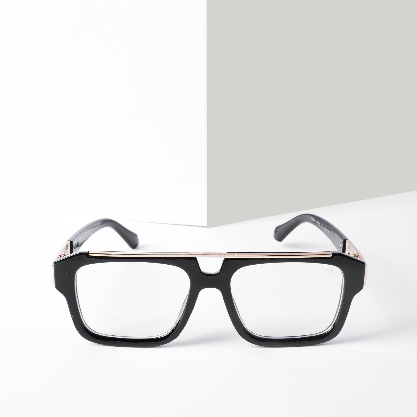SolarGlow Sunglasses- Black/Gold