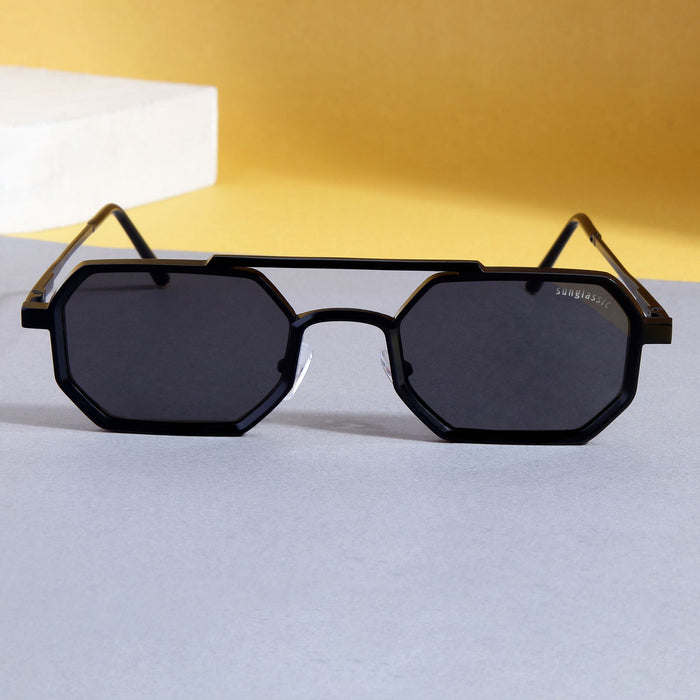 SunDazzle Sunglasses- Silver/Black/Gold