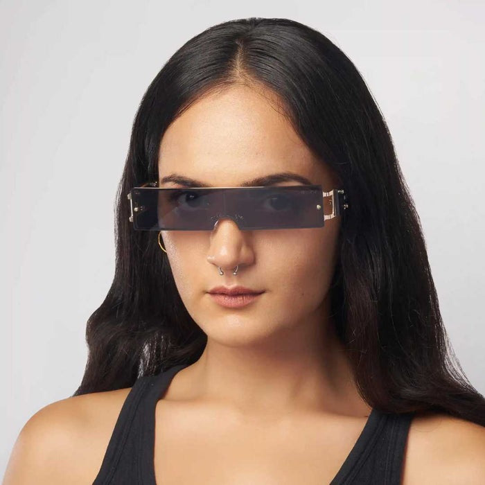 LuxeLine Shades Sunglass- Black