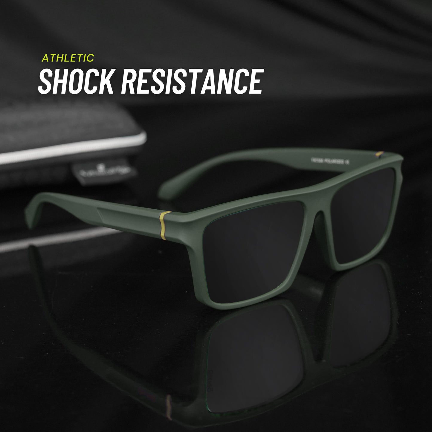 Aura Vision Sunglass- Black/Blue/Green