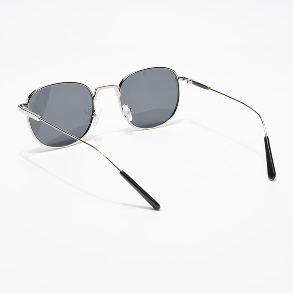 PersonaGlow Sunglass- Silver/Black