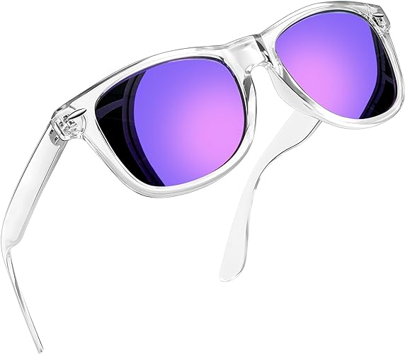 infinity Vision Transparent Sunglasses- Pink/Blue