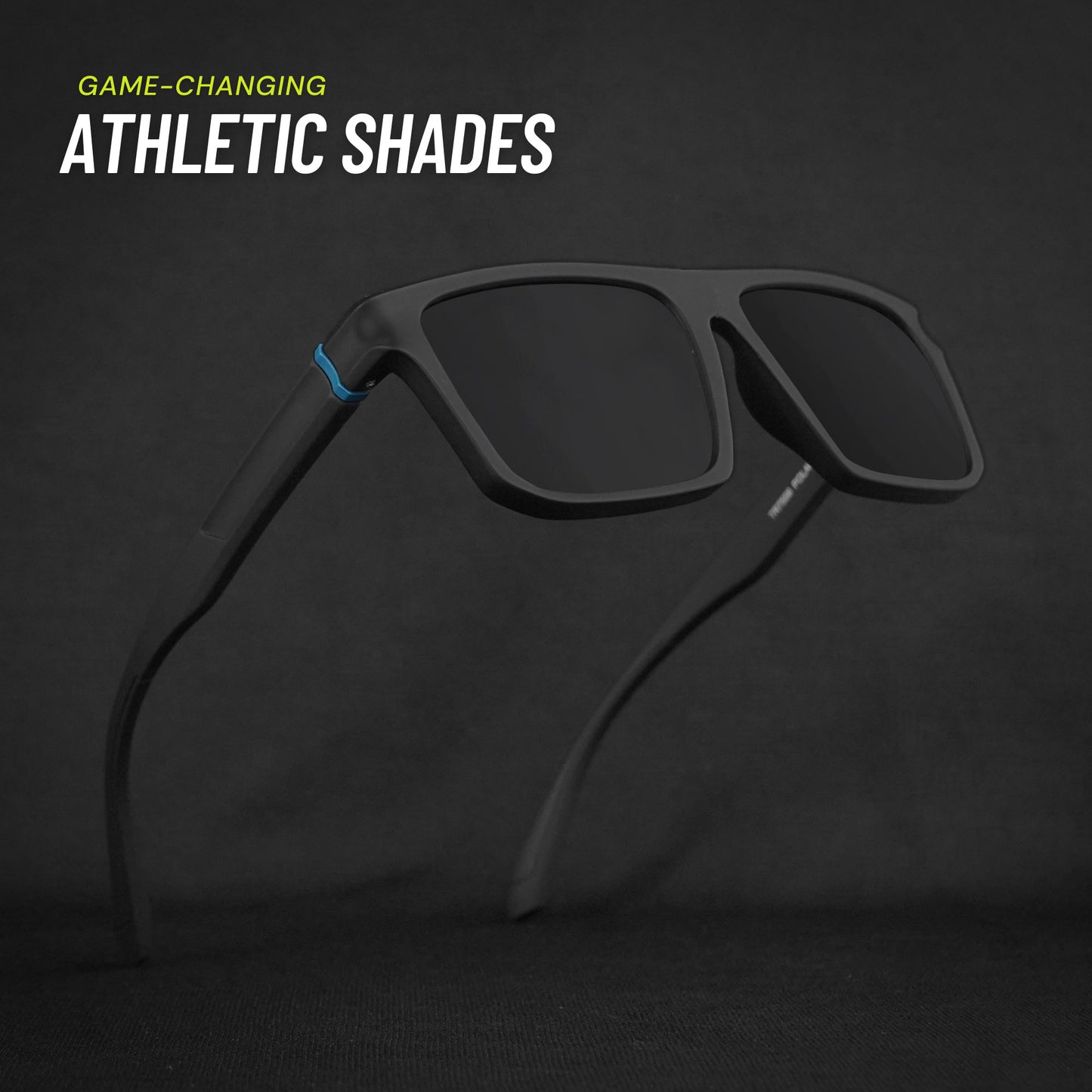 Aura Vision Sunglass- Black/Blue/Green