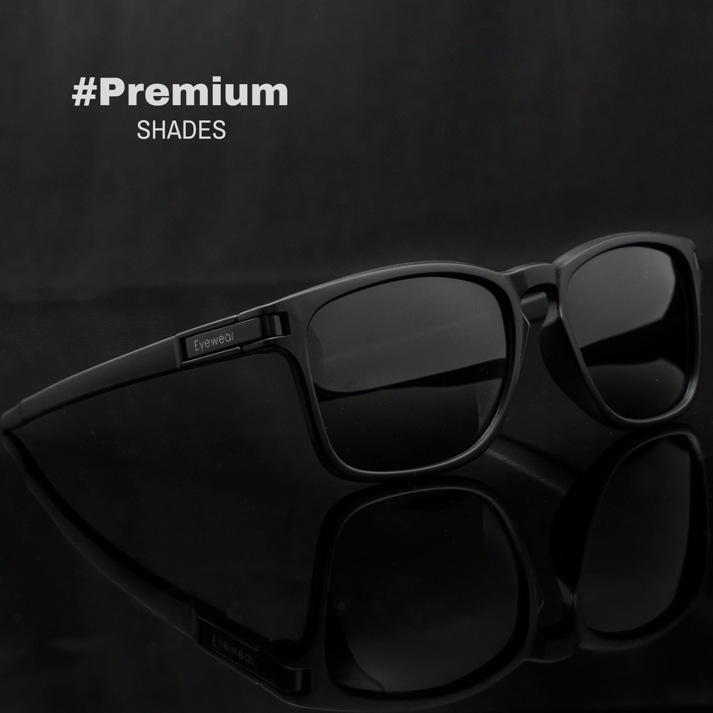LuxeSpectra Sunglass-Black/Yellow