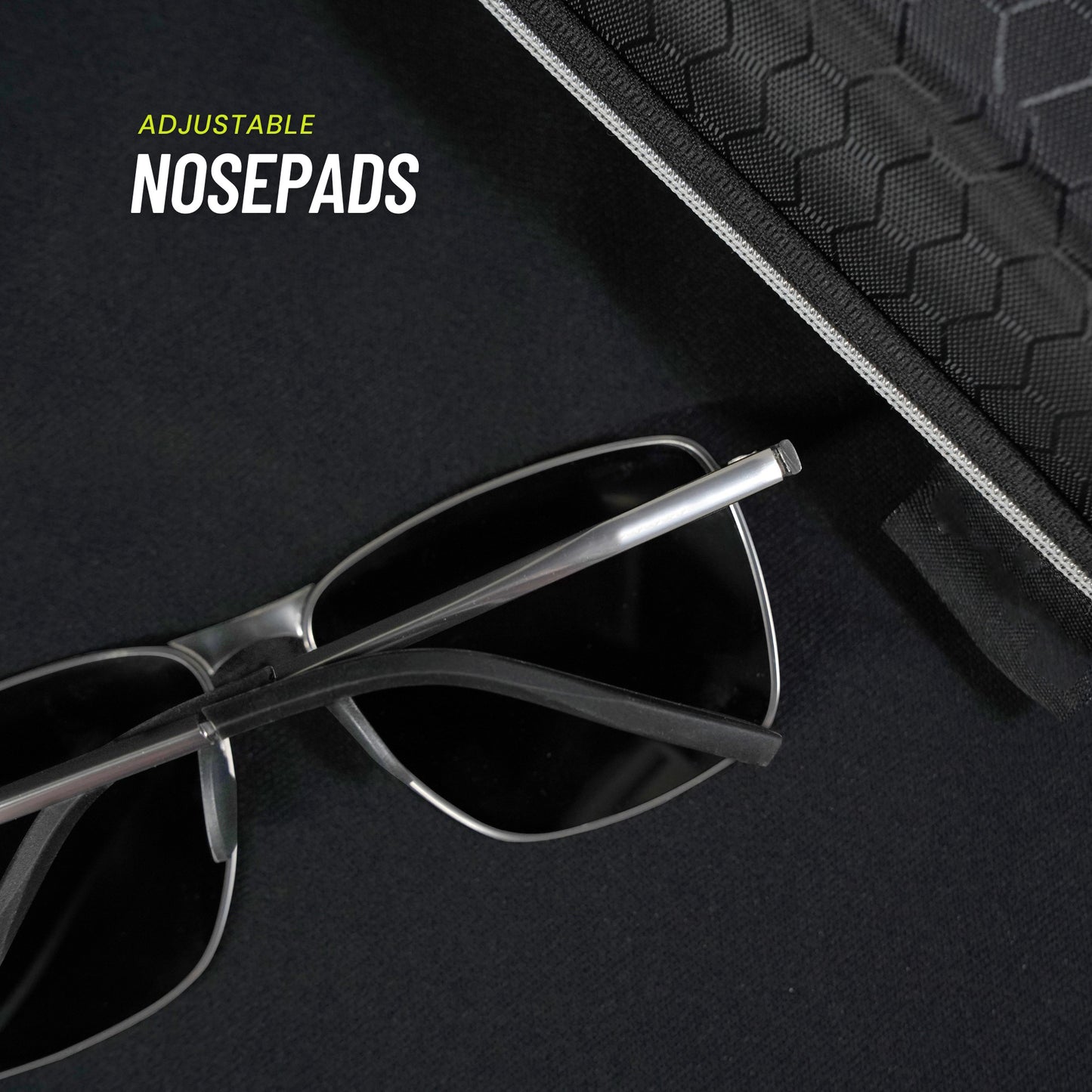 Luxurious SunBrilliance Sunglass- Matte black