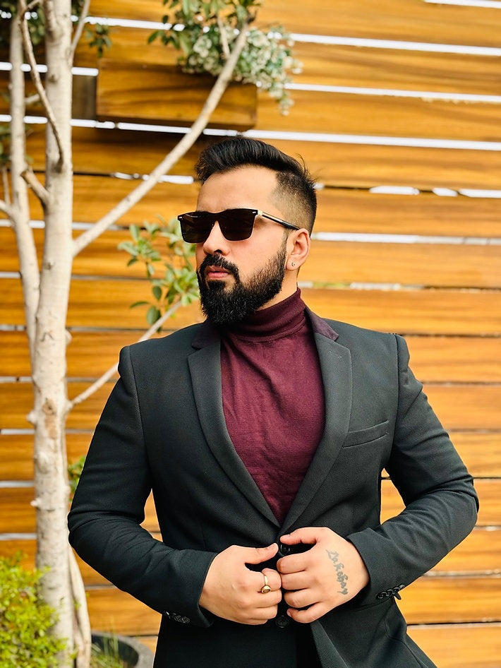 LuxVisionary Sunglass- Matte black