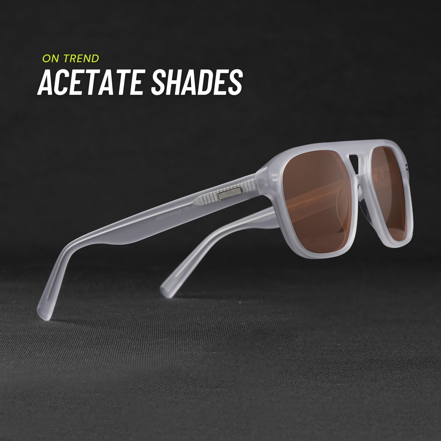 Imperial Glance Vision Sunglass- Blue/Brown