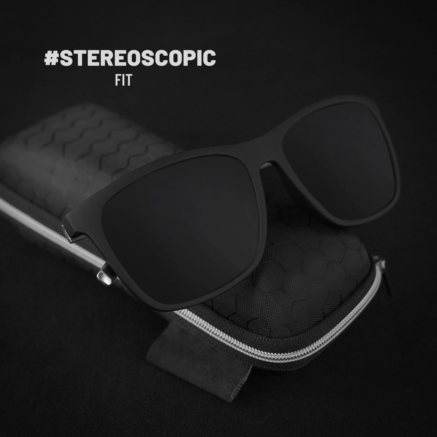 Luxurious FlashFrames Sunglass - Black/Yellow