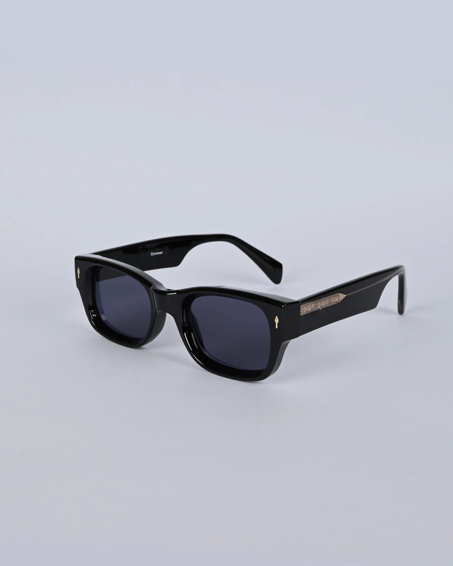 Solar Chic Sunglasses- Black/Yellow