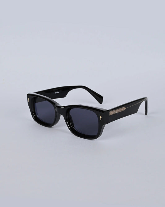 Solar Chic Sunglasses- Black/Yellow