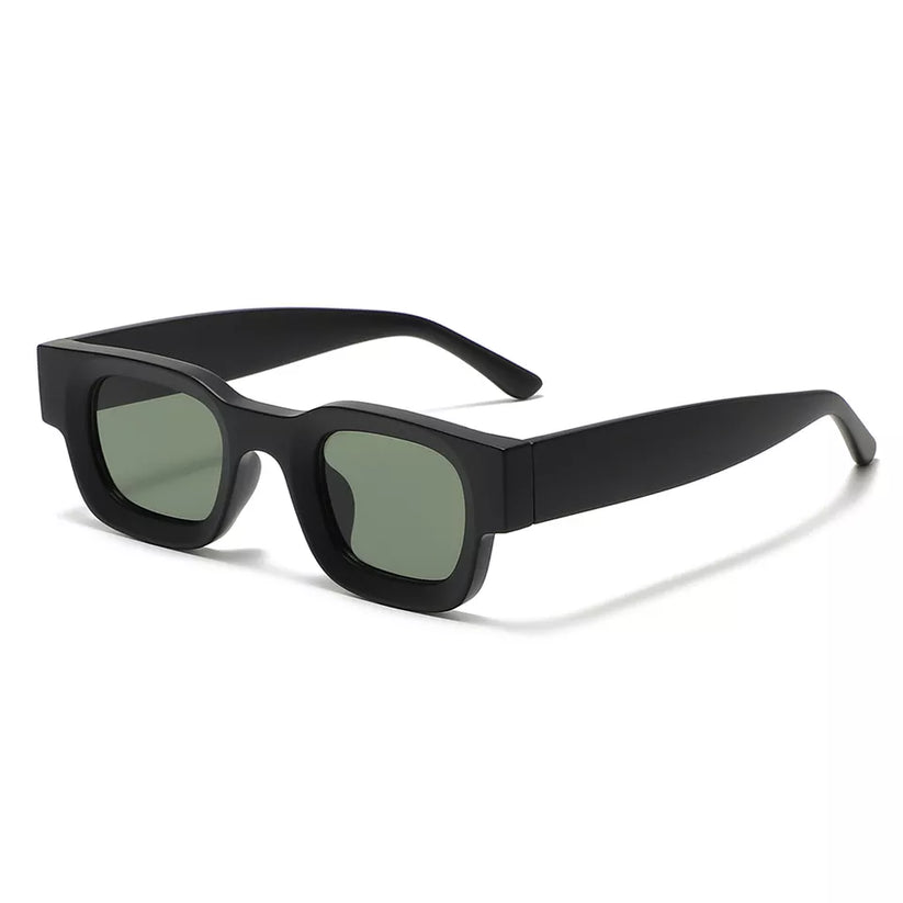 Eclipse Sunglasses- Black/Green A1
