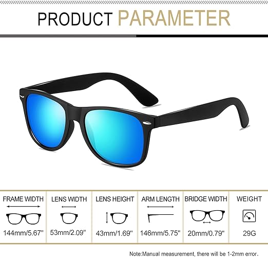 infinity Vision Sunglasses- Black