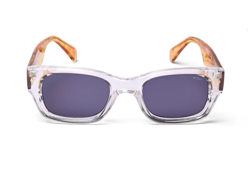 Solar Chic Sunglasses- Black/Yellow