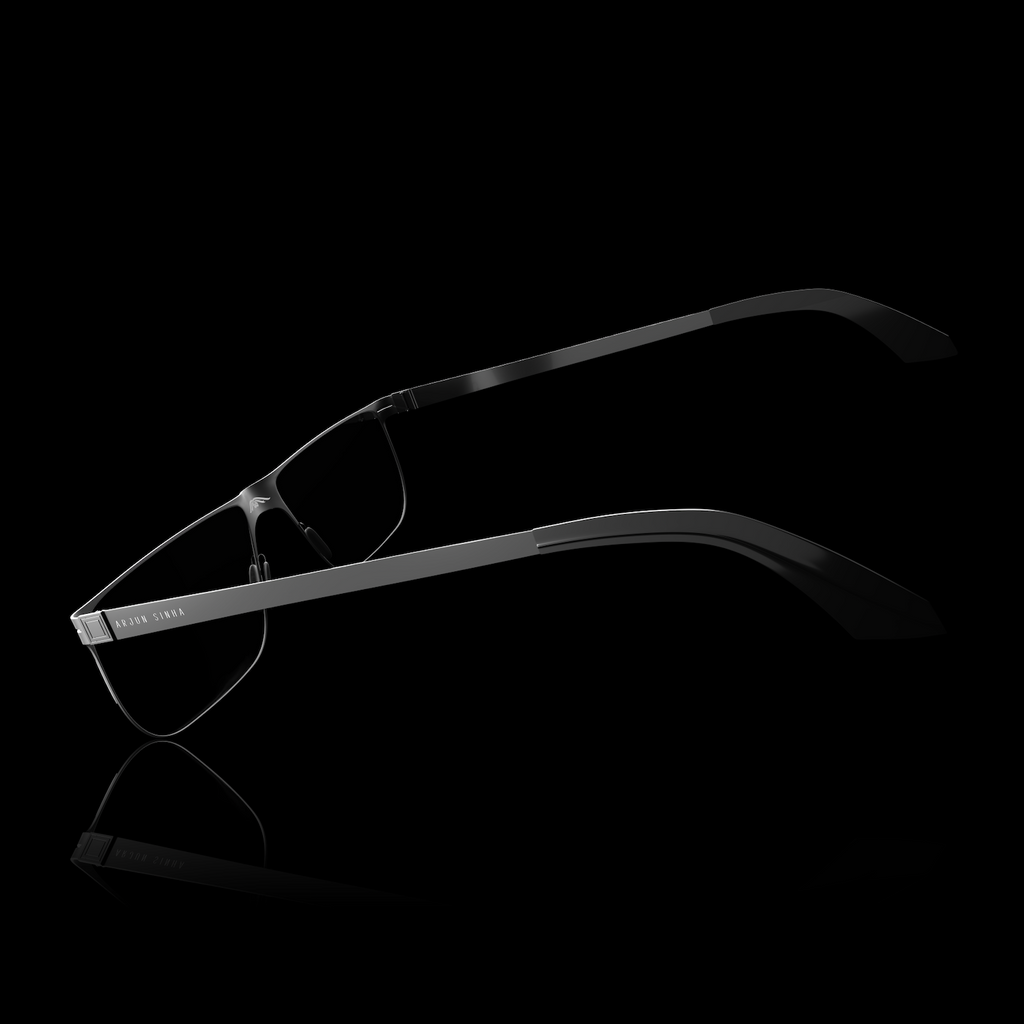 BlazeVision Personalised Sunglasses- Matte black