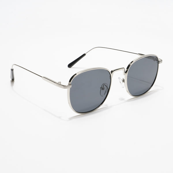 PersonaGlow Sunglass- Silver/Black