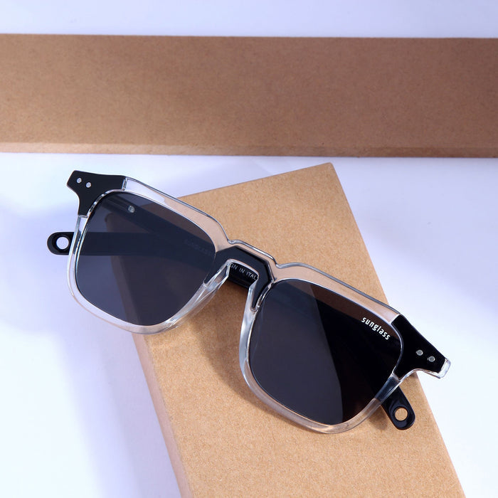 SolarVibe Sunglass- Brown/Black