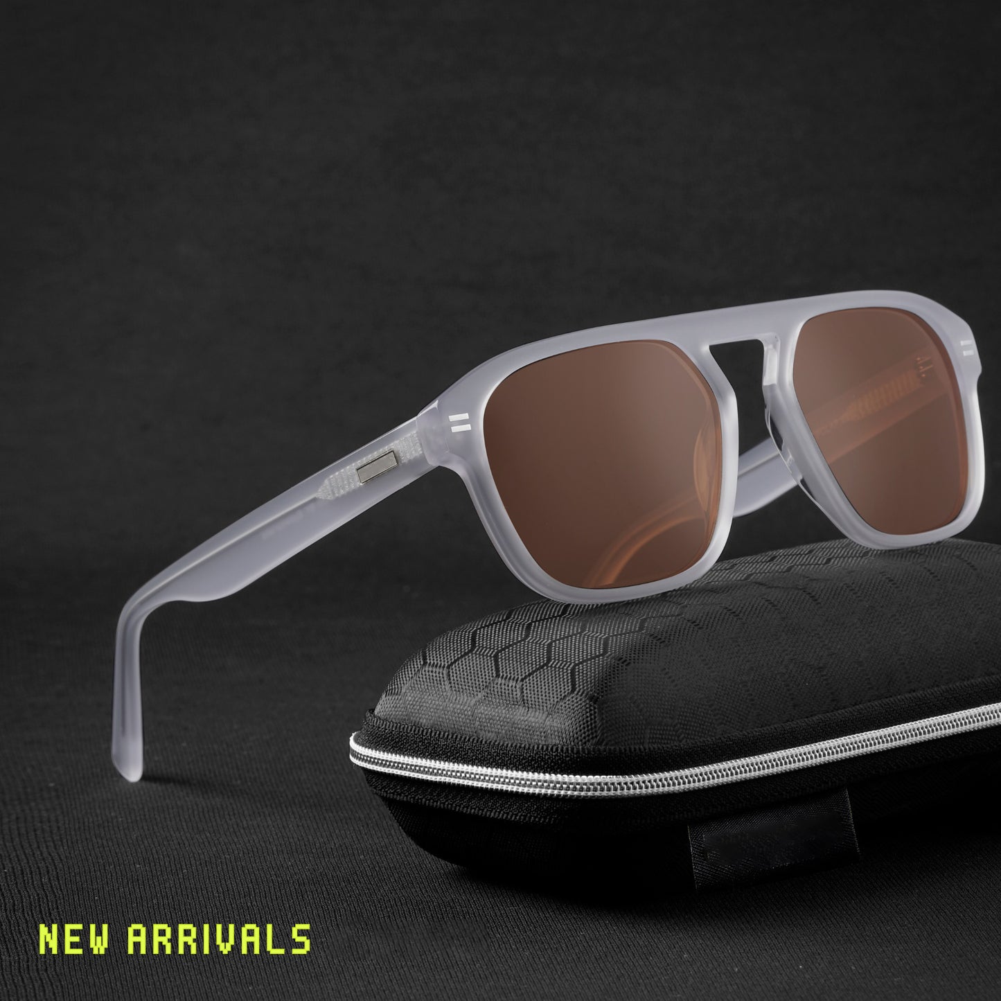 Imperial Glance Vision Sunglass- Blue/Brown