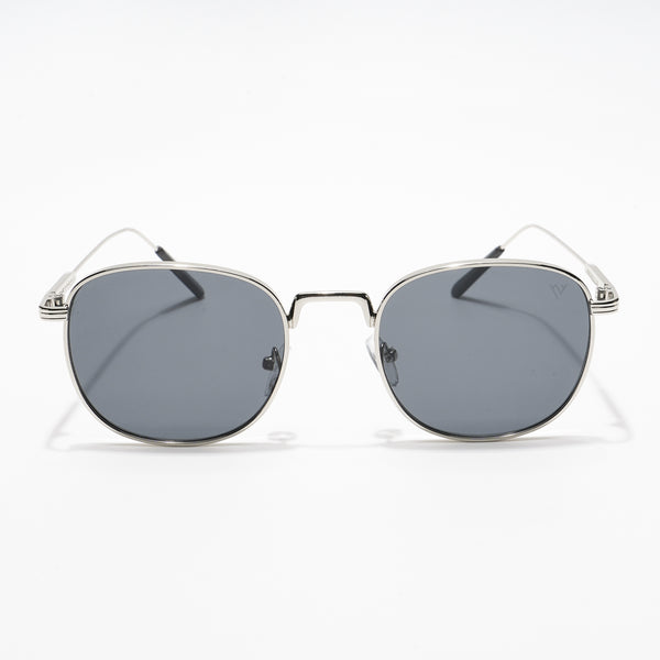 PersonaGlow Sunglass- Silver/Black