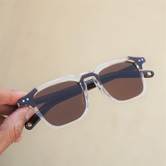 SolarVibe Sunglass- Brown/Black