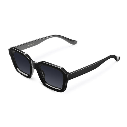 Luxury SolarBlaze Sunglasses- Black/Fog Olive