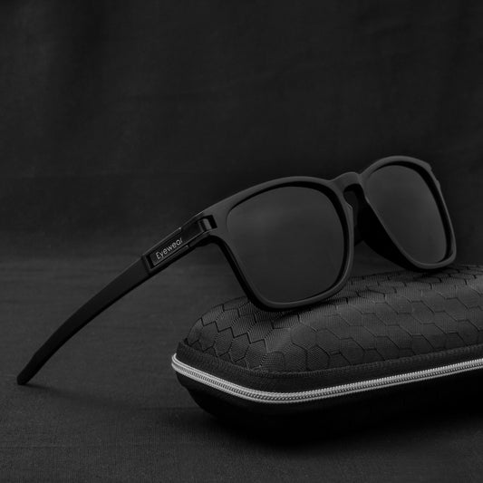 LuxeSpectra Sunglass-Black/Yellow