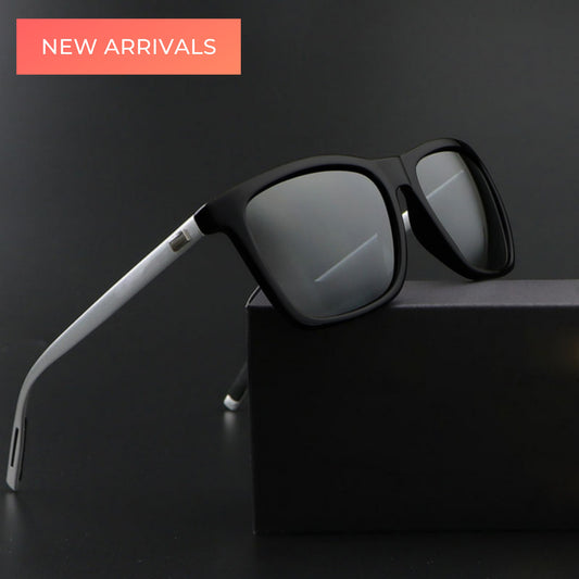 Luxurious FlashFrames Sunglass - Black/Yellow