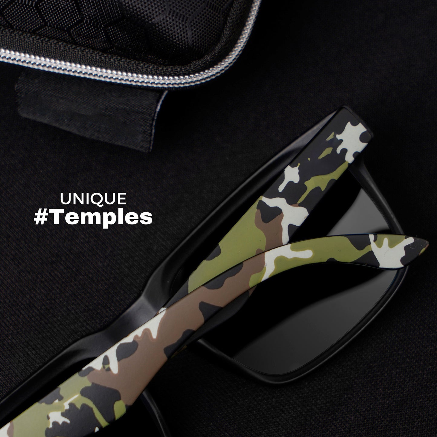 Luxurious CommandoView Sunglass- Black/Green