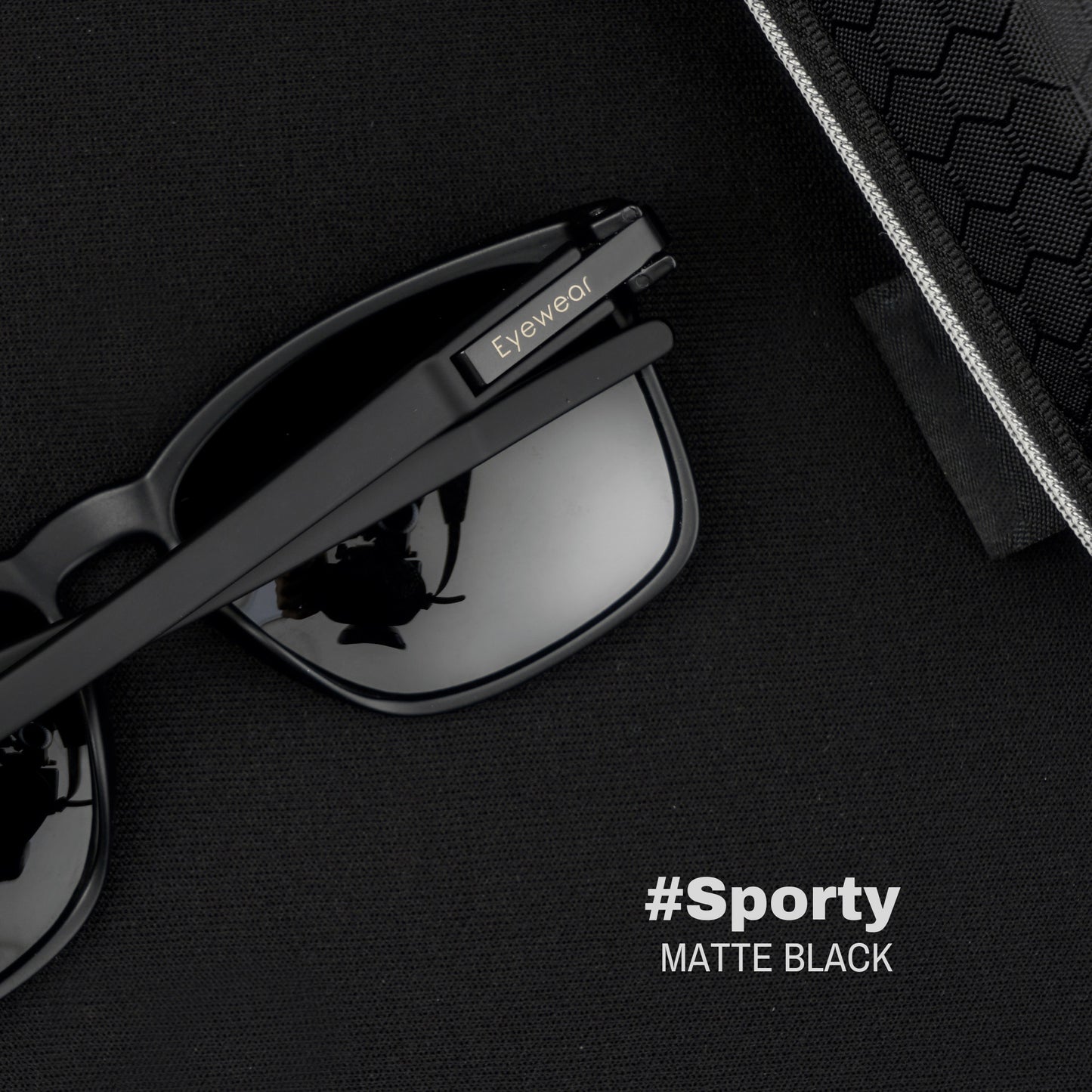LuxeSpectra Sunglass-Black/Yellow