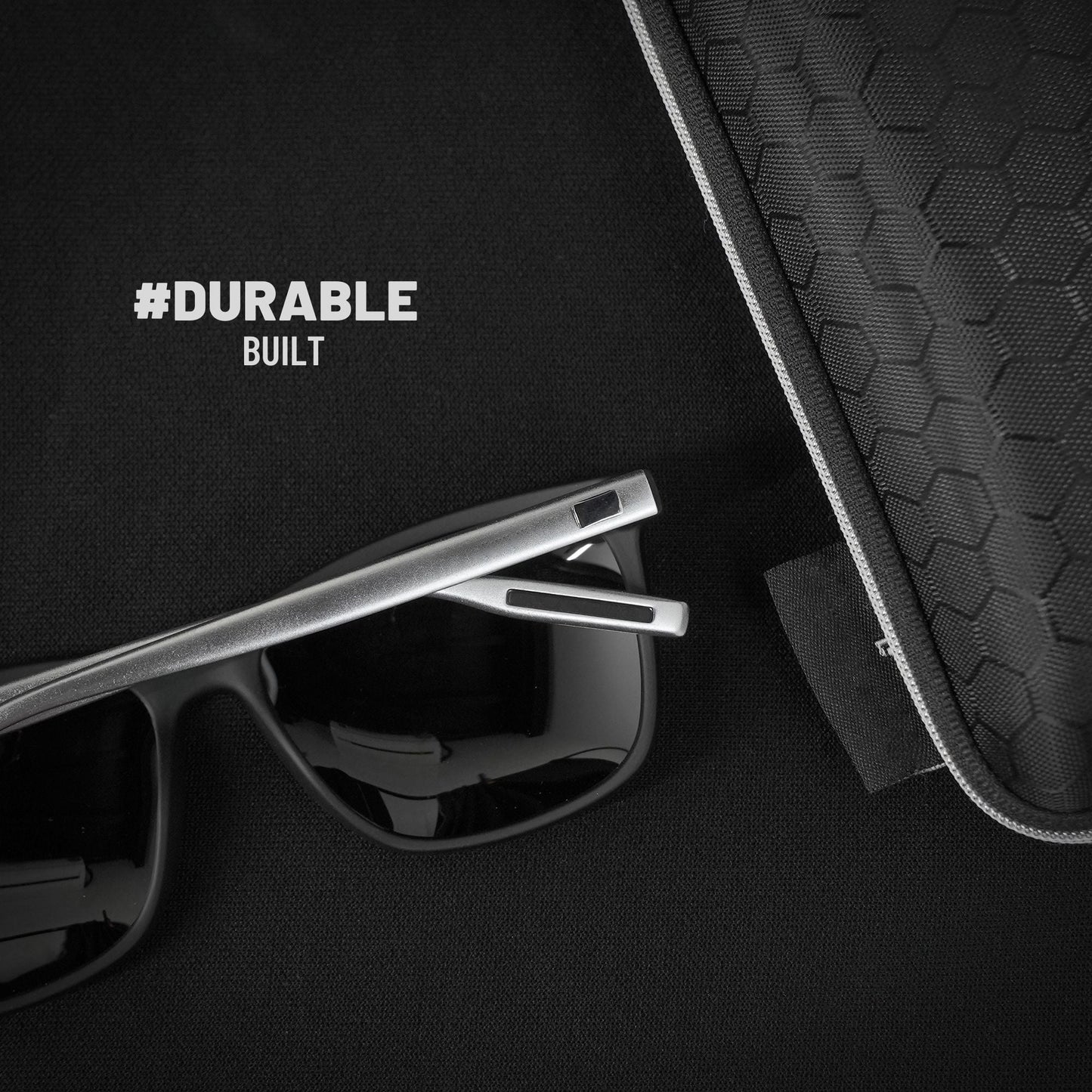 Luxurious FlashFrames Sunglass - Black/Yellow