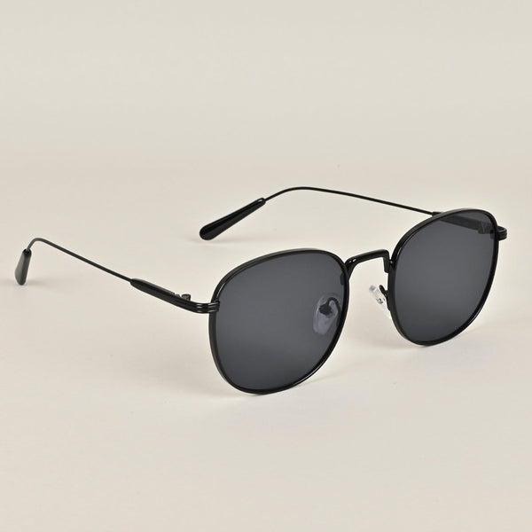 PersonaGlow Sunglass- Silver/Black