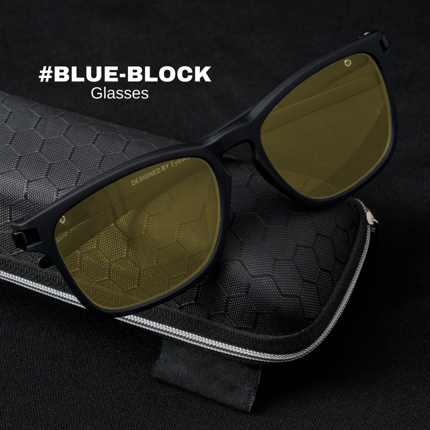 LuxeSpectra Sunglass-Black/Yellow
