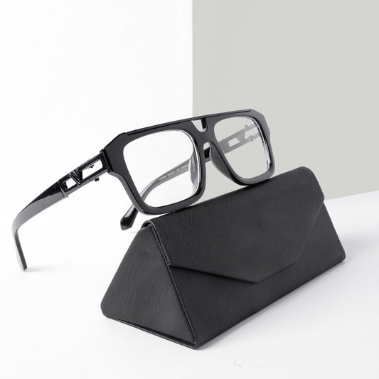 SolarGlow Sunglasses- Black/Gold