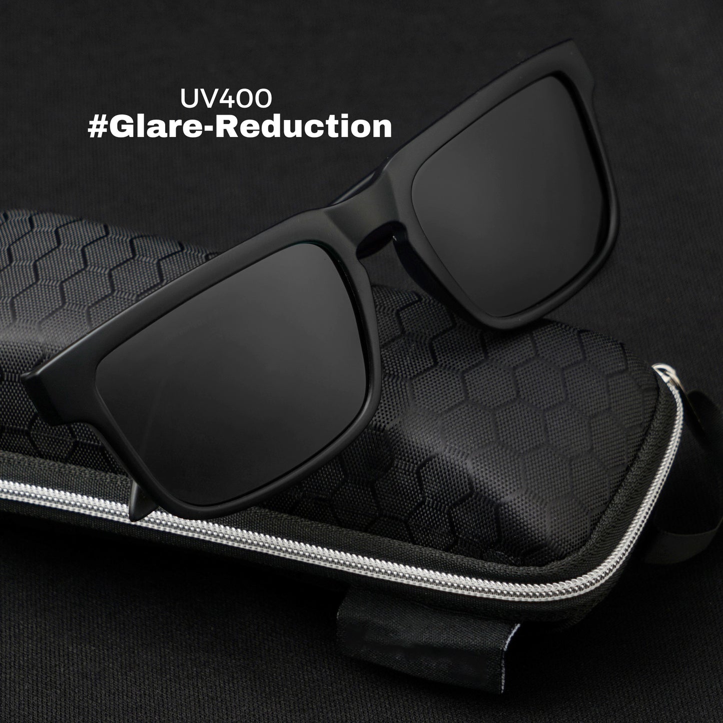 Luxurious CommandoView Sunglass- Black/Green