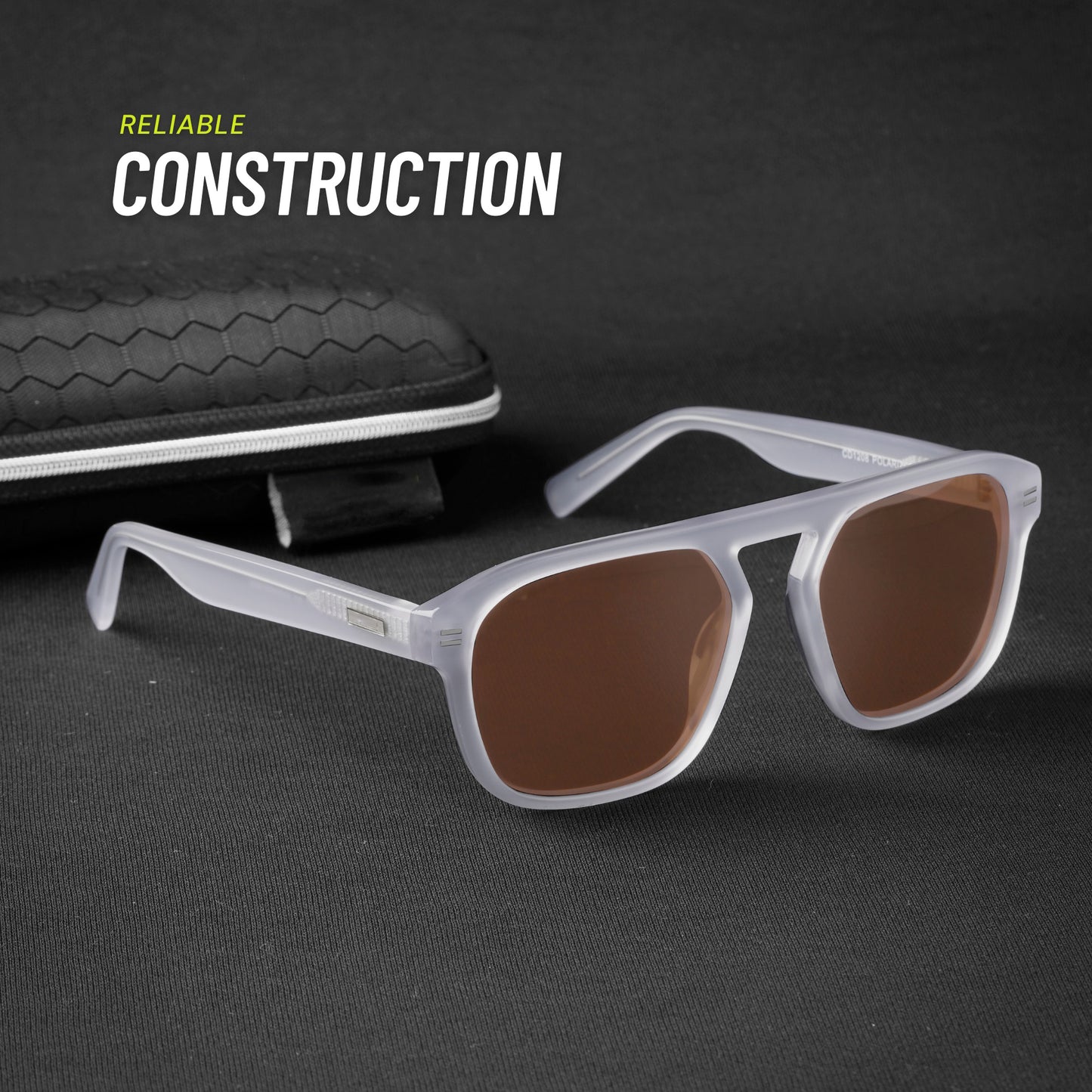 Imperial Glance Vision Sunglass- Blue/Brown