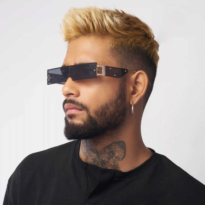 LuxeLine Shades Sunglass- Black
