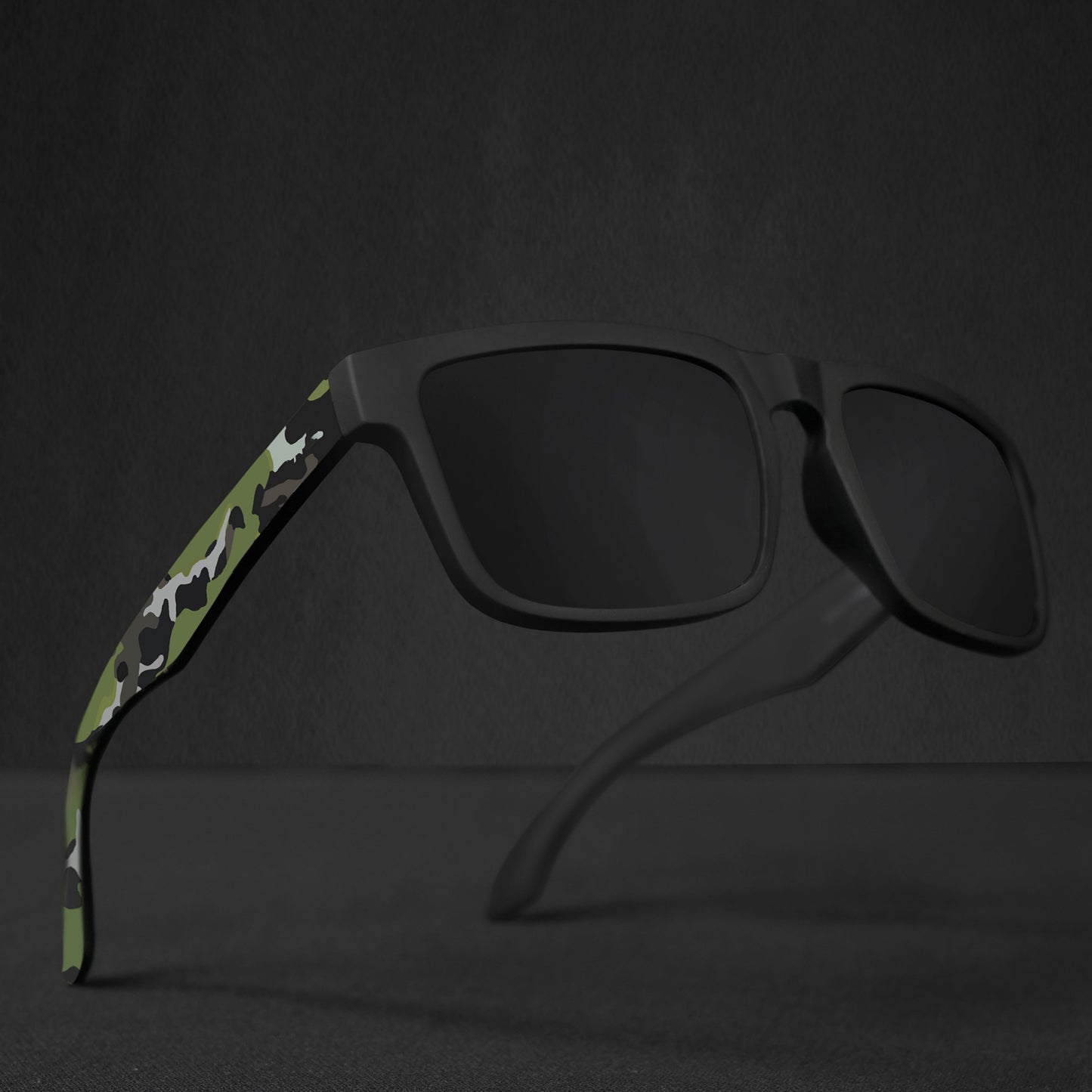 Luxurious CommandoView Sunglass- Black/Green