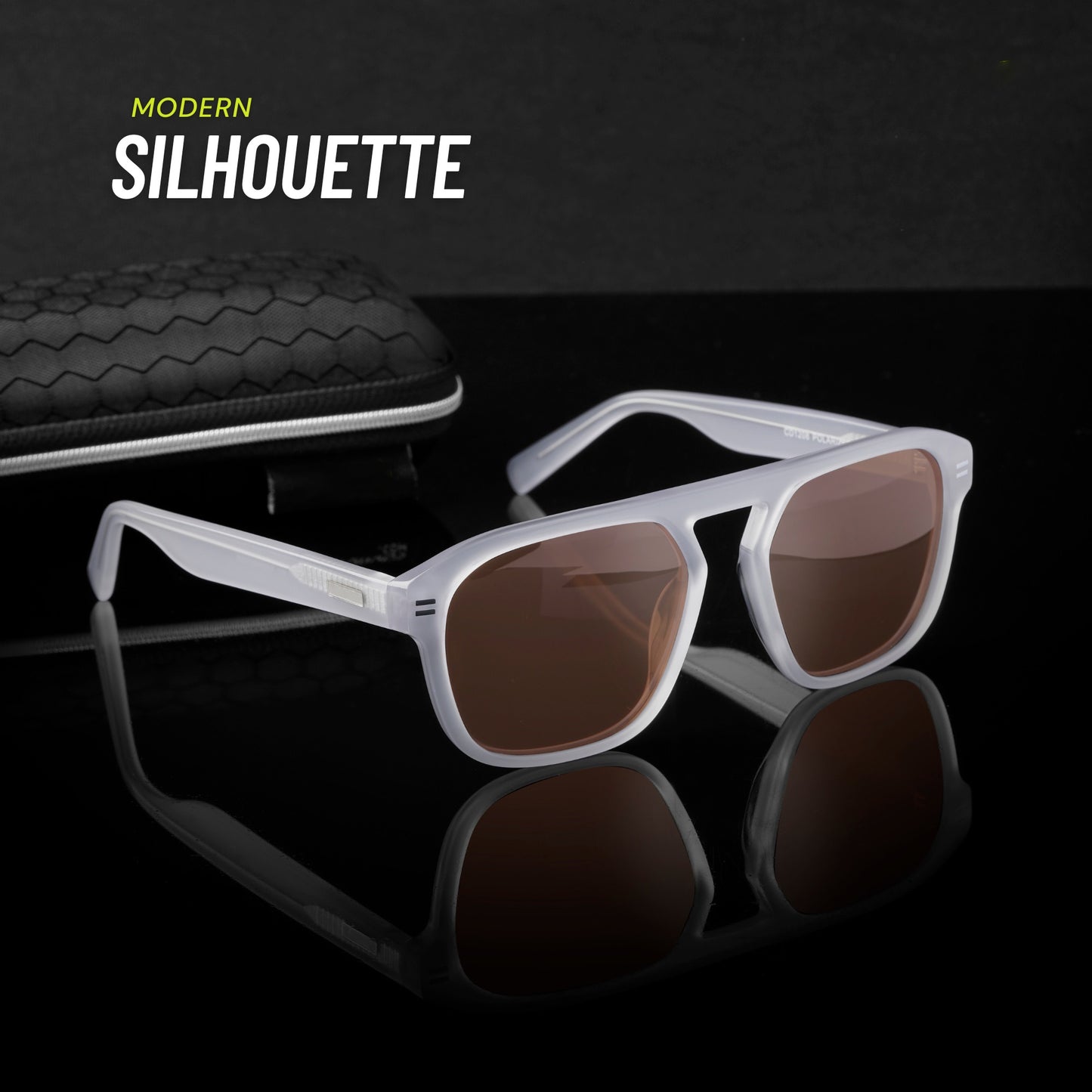 Imperial Glance Vision Sunglass- Blue/Brown