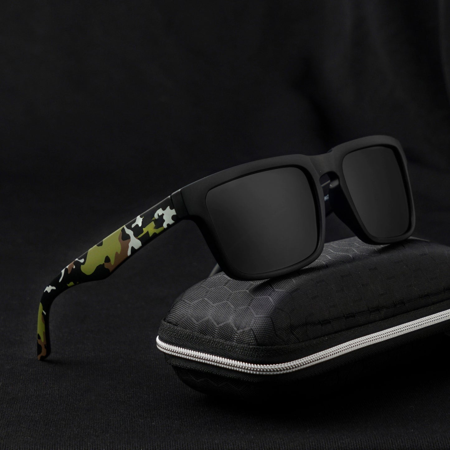 Luxurious CommandoView Sunglass- Black/Green