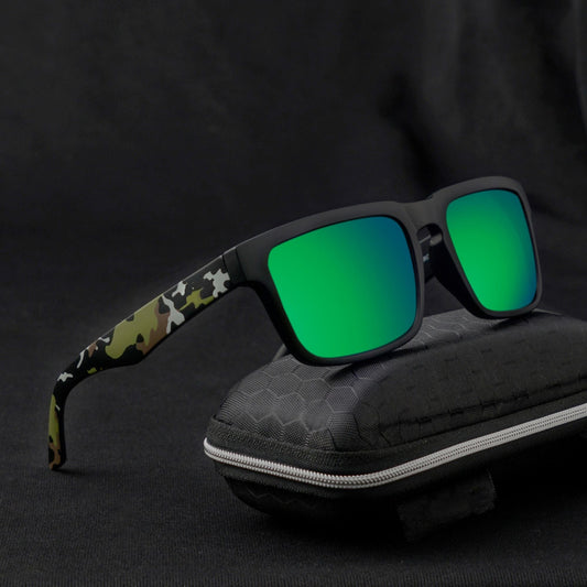 Luxurious CommandoView Sunglass- Black/Green